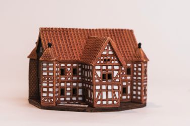 Keramik Jagdschloss klein