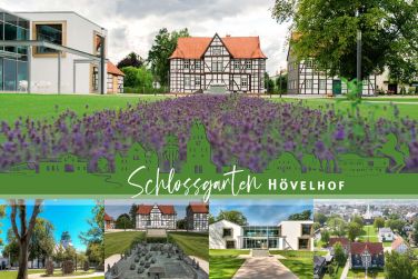 Postkarte Schlossgarten